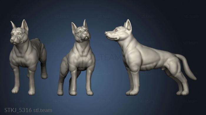 3D model THE RESISTANCE Dog TEAMOZIE (STL)