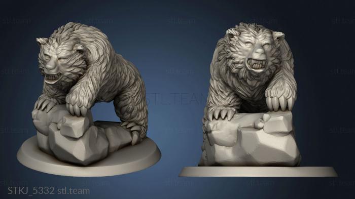 3D model The Wilderness Bears Bear (STL)