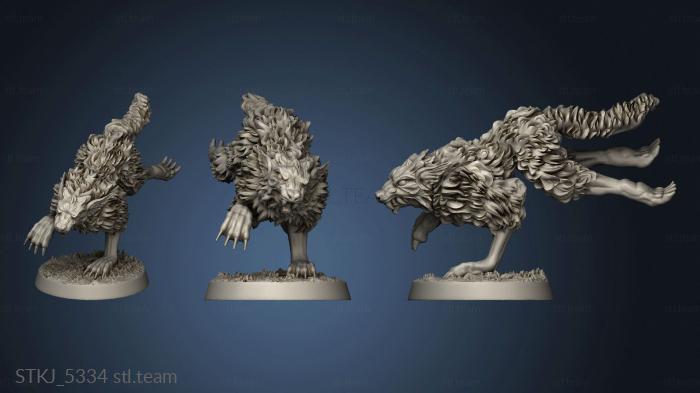 3D model The Wilderness Wolves Wolf (STL)