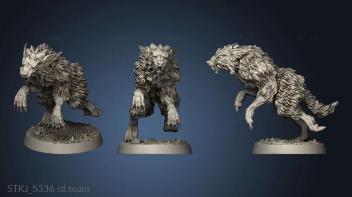 3D model The Wilderness Wolves Wolf (STL)