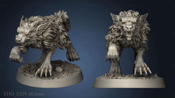 3D model The Wilderness Wolves Wolf (STL)