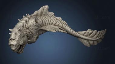 3D model Through Amphiptere Tail (STL)