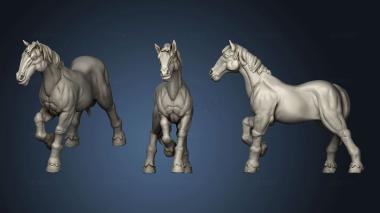 3D model Townsfolk Horse (STL)