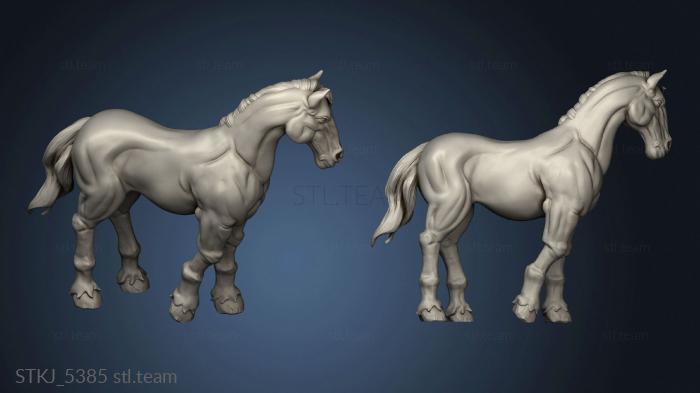 3D model Townsfolk Horse (STL)