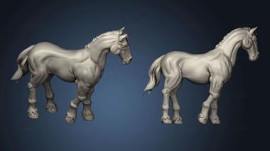 3D model Townsfolk Horse (STL)