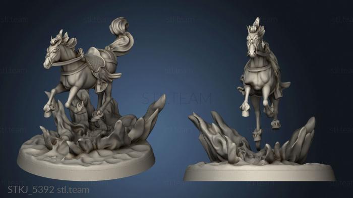 3D model TPGEO Chapter Elven Horse River (STL)