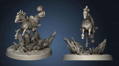 3D model TPGEO Chapter Elven Horse River (STL)