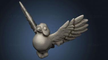 3D model Woodland Bird Small (STL)