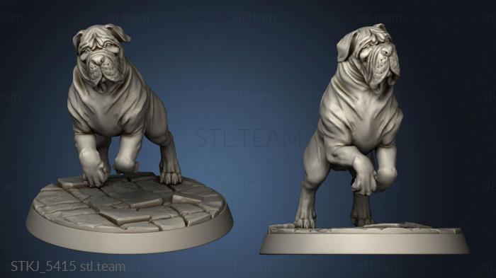 3D model Demon Hunters Mastiff (STL)