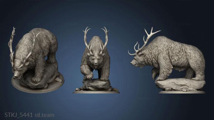 3D model Ursalite Bear Antler (STL)