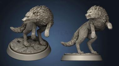 3D model Vampires in Panshaw Enemies Black Wolf (STL)