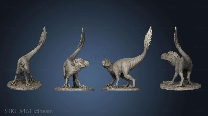 3D model Velociraptor crest (STL)