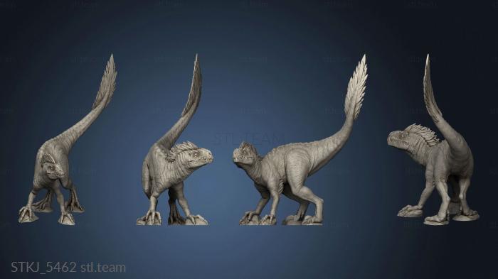 3D model Velociraptor crest (STL)