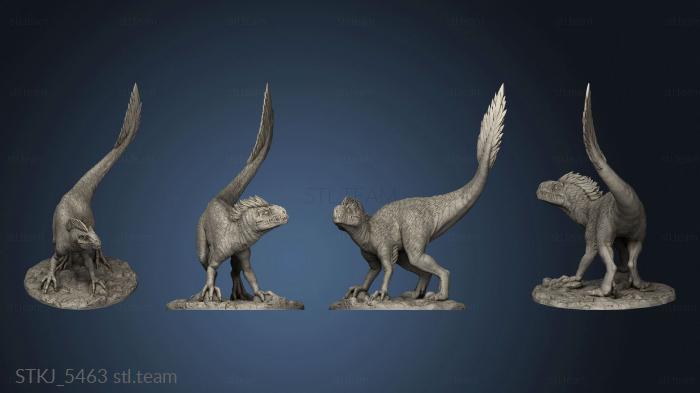 3D model Velociraptor Feathers (STL)