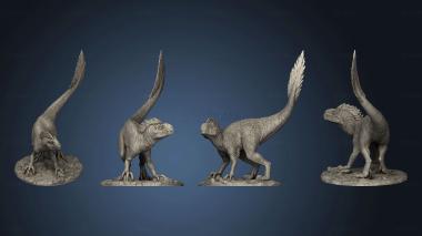 3D model Velociraptor Feathers (STL)