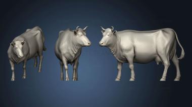 3D model Village Animal Cow (STL)