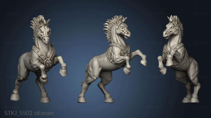 3D model Way to Glory Blood and Sand Holika caballo carro (STL)