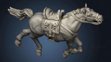 3D model Western fantasy terrain DEAD HORSE (STL)