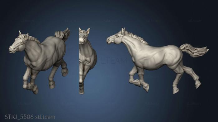 3D model Western fantasy terrain DEAD HORSE (STL)