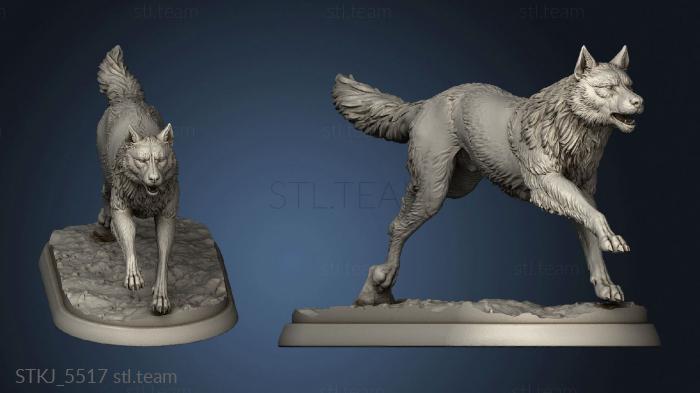 3D model White Werewolf Wolves Wolf (STL)