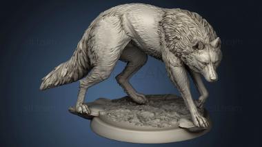 3D model White Werewolf Wolves Wolf (STL)