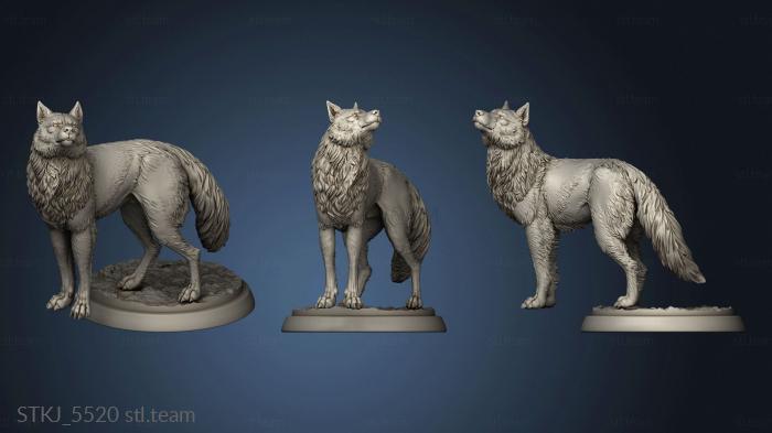 3D model White Werewolf Wolves Wolf (STL)