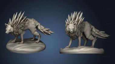 3D model Winter Wolf (STL)