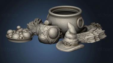 3D model Witch Turtle Halloween in place Witchurtle one (STL)