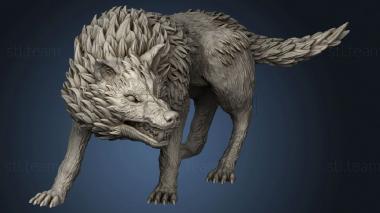 3D model Wolf (STL)