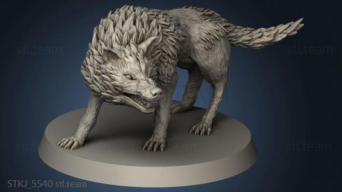 3D model Wolf base (STL)