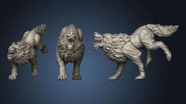 3D model Wolf wolfrun (STL)