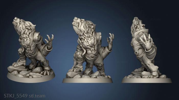 3D model wolfman (STL)