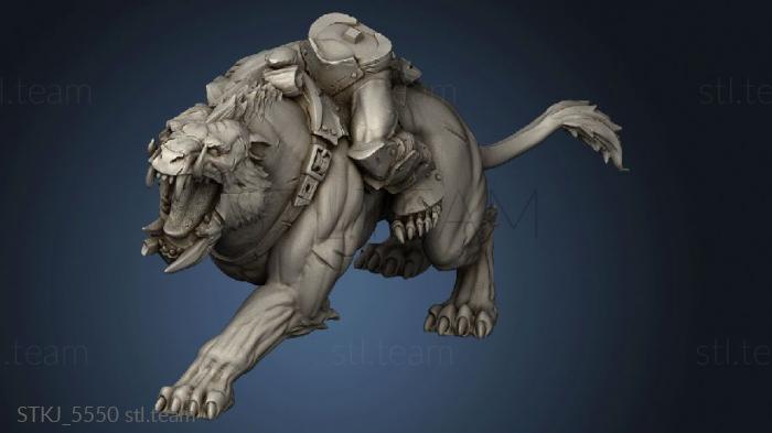 3D model Wolf Riders Wolfrider (STL)