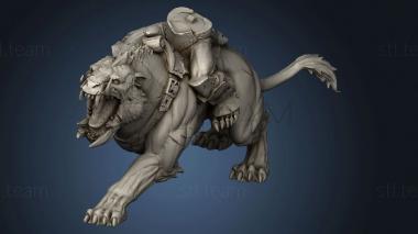 3D model Wolf Riders Wolfrider (STL)