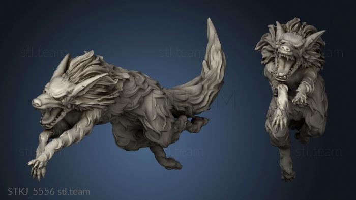 3D model Wolf (STL)