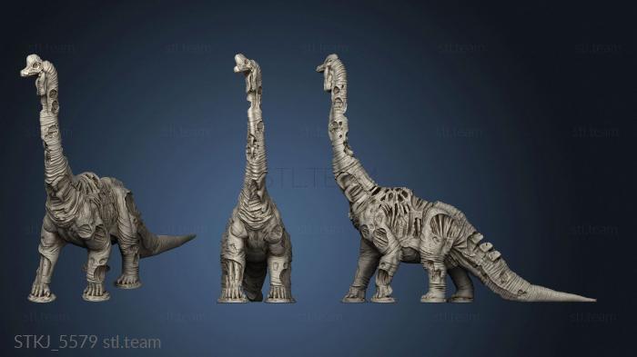 Статуэтки животных Тень Зомби-брахиозавра Дункана