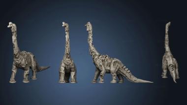 3D model Zombie Brachiosaurus Duncan Shadow (STL)