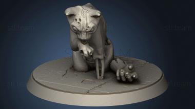 3D model Zombie Cat (STL)