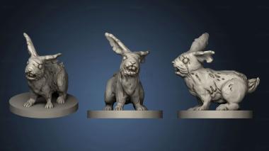 3D model Zombie Rabbit (STL)