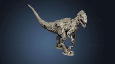 3D model Zombie Velociraptor Duncan Shadow (STL)