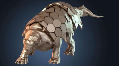 3D модель Возраст Ящеров Ящериц Осадная Машина Бастиладона Ящик (STL)