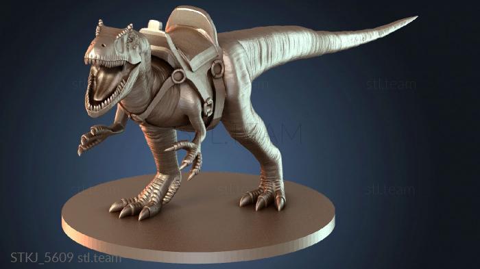 Статуэтки животных Аллозавр Маунт