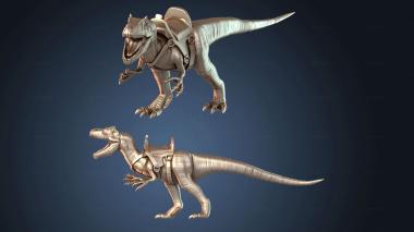 3D модель Только аллозавр (STL)