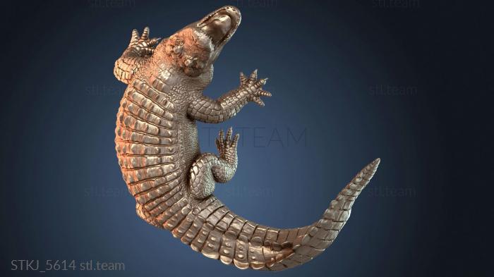 Статуэтки животных Нападение американского аллигатора