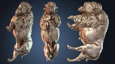 3D модель Американский бизон (STL)