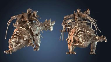 3D model Ankylosaur Ark (STL)