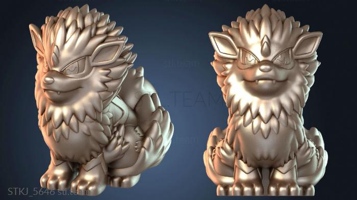 Статуэтки животных Arcanine