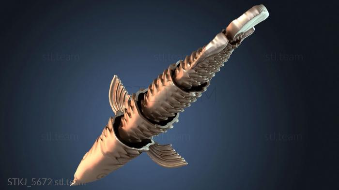 Статуэтки животных Артикуляционная Flexi Arowana