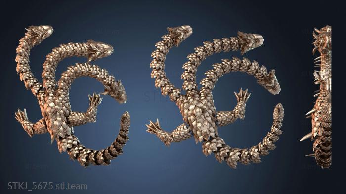 Статуэтки животных Сочленённый на месте Hydra Eisp