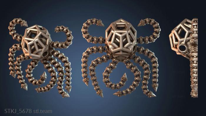 Статуэтки животных Сочлененный пустотный осьминог